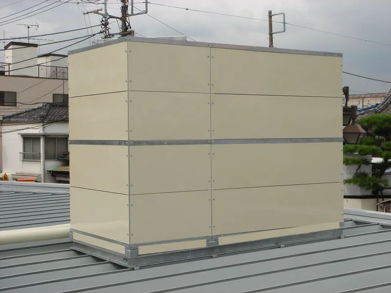 扉付き遮音パネルの施工事例